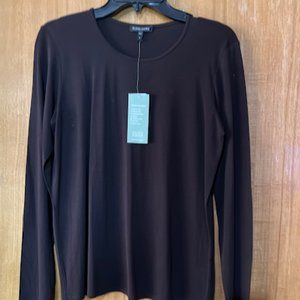 Chocolate Knit Top
